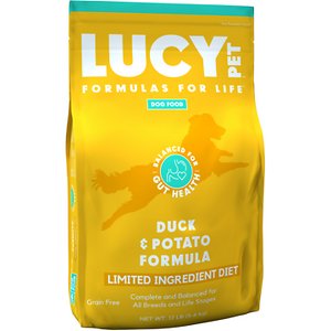 Lucy Pet Products Limited Ingredient Diet Grain-Free Duck & Potato Formula Dry Dog Food