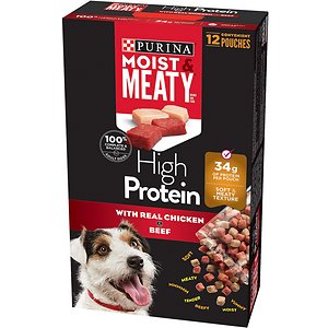 Moist & Meaty High Protein With Real Chicken & Beef Dry Dog Food