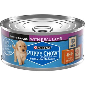 Puppy Chow Classic Ground Lamb Pate Wet Puppy Food