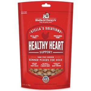 Stella & Chewy's Stella's Solutions Healthy Heart Support Chicken Freeze-Dried Raw Dog Food