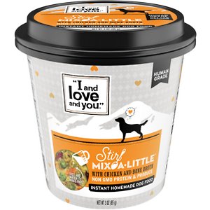 I and Love and You Stir Mix-A-Little Chicken & Bone Broth Dehydrated Dog Food