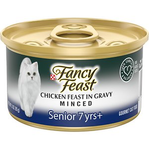 Fancy Feast Chicken Feast in Gravy Minced Senior 7+ Canned Cat Food