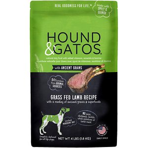 Image of Hound & Gatos Ancient Grain Grass Fed Lamb Recipe Dry Dog Food