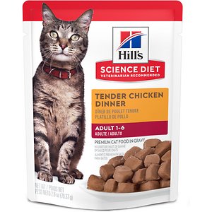 Hill's Science Diet Adult Tender Chicken Recipe Cat Food