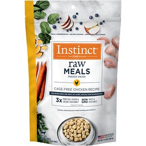 Instinct Freeze-Dried Raw Meals Grain-Free Cage-Free Chicken Recipe Cat Food