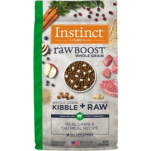 instinct ze dried dog food