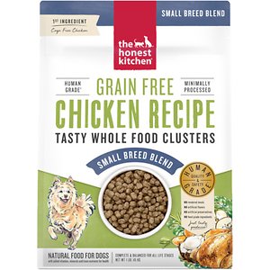 The Honest Kitchen Whole Food Clusters Chicken Recipe Small Breed Grain Free Dehydrated Dog Food Review 22 Pet Food Sherpa