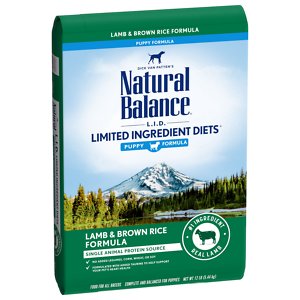 Natural Balance L.I.D. Limited Ingredient Diets Puppy Chicken-Free Lamb & Brown Rice Formula Dry Dog Food
