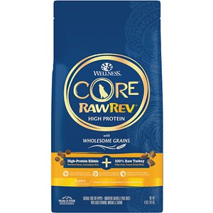 Wellness CORE RawRev Wholesome Grains Puppy Recipe High Protein Dry Dog Food