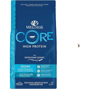 Wellness CORE Wholesome Grains Ocean Recipe High Protein Dry Dog Food