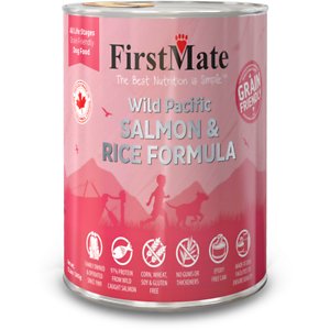 FirstMate Wild Pacific Salmon & Rice Formula Canned Dog Food
