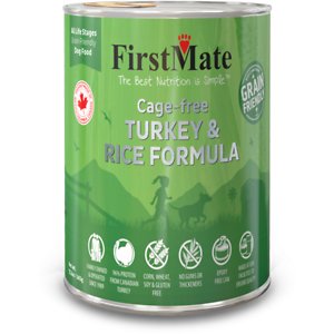 FirstMate Turkey & Rice Formula Cage-Free Canned Dog Food