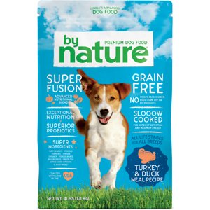 By Nature Pet Foods Grain-Free Turkey & Duck Recipe Dry Dog Food