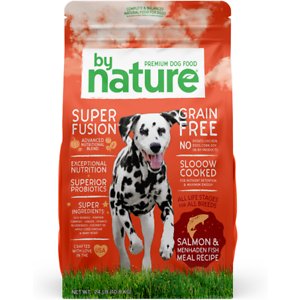 By Nature Pet Foods Grain-Free Salmon & Menhaden Fish Recipe Dry Dog Food