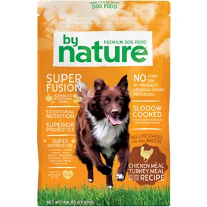 By Nature Pet Foods Chicken Meal & Turkey Meal with Brown Rice Recipe Dry Dog Food