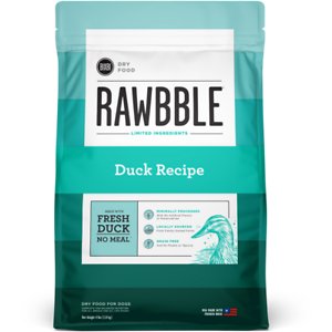 BIXBI RAWBBLE Fresh Duck Recipe Limited Ingredient Grain-Free Dry Dog Food