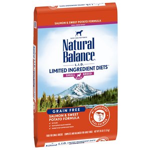 Natural Balance L.I.D. Limited Ingredient Diets Salmon & Sweet Potato Formula Small Breed Bites Dry Dog Food