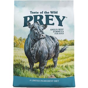 Taste of the Wild PREY Angus Beef Formula Limited Ingredient Recipe Dry Dog Food