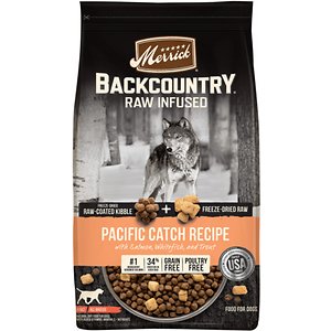 Image of Merrick Backcountry Raw Infused Grain Free Dry Dog Food Pacific Catch Recipe