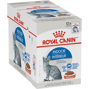 Royal Canin Feline Health Nutrition Indoor Adult Morsels In Sauce Wet Cat Food