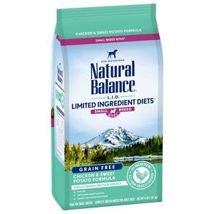 Natural Balance L.I.D. Limited Ingredient Diets Small Breed Bites Grain-Free Chicken & Sweet Potato Formula Dry Dog Food