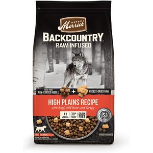 Merrick Backcountry Raw Infused Grain-Free High Plains Recipe Beef