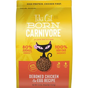 Tiki Cat Born Carnivore Chicken & Egg Grain-Free Dry Cat Food