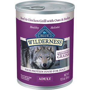 Blue Buffalo Wilderness Beef & Chicken Grill with Oats & Barley Adult Wet Dog Food
