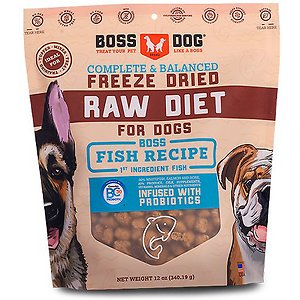 Boss Dog Fish Flavor Freeze Dried Dog Food