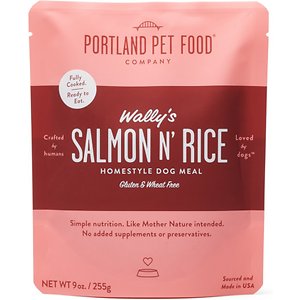 Portland Pet Food Company Wally's Salmon N' Rice Homestyle Wet Dog Food