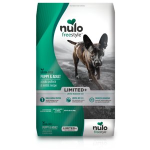 Nulo Freestyle Limited+ Alaska Pollock & Lentils Recipe Puppy & Adult Grain-Free Dry Dog Food