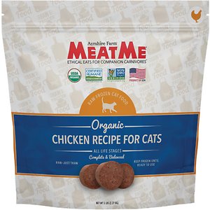 MeatMe Organic Chicken Recipe Frozen Cat Food