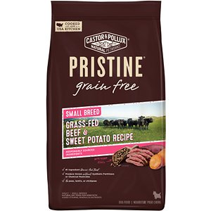 Castor & Pollux Pristine Small Breed Grass-Fed Beef & Sweet Potato Recipe Grain-Free Adult Dry Dog Food
