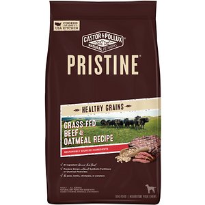 Image of Castor & Pollux Pristine Healthy Grains Grass-Fed Beef & Oatmeal Recipe Adult Dry Dog Food