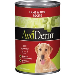 AvoDerm Natural Lamb Meal & Brown Rice Recipe Canned Dog Food