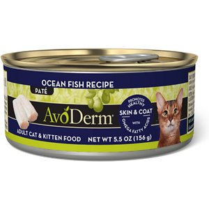 Image of AvoDerm Natural Ocean Fish Recipe Canned Cat Food