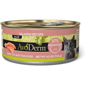 AvoDerm Natural Salmon Recipe Canned Cat Food