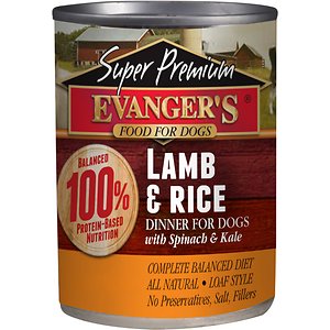 Evanger's Super Premium Lamb & Rice Dinner Canned Dog Food