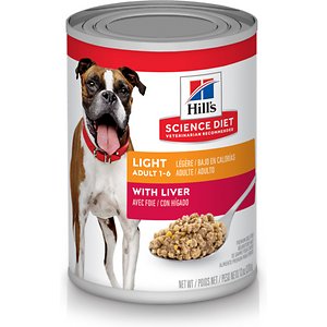 Hill's Science Diet Adult Light with Liver Canned Dog Food