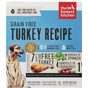 Image of The Honest Kitchen Turkey Recipe Grain-Free Dehydrated Dog Food