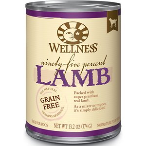 Wellness Ninety-Five Percent Lamb Grain-Free Canned Dog Food