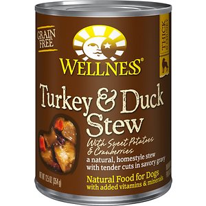 Wellness Turkey & Duck Stew with Sweet Potatoes & Cranberries Canned Dog Food