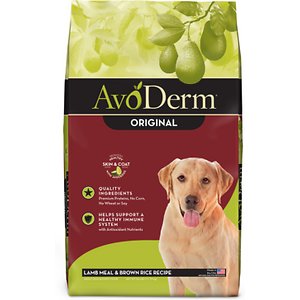Image of AvoDerm Original Lamb Meal & Brown Rice Recipe Adult Dry Dog Food