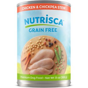 Nutrisca Grain-Free Chicken & Chickpea Stew Recipe Canned Dog Food