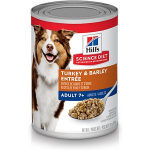 Hill's Science Diet Adult 7+ Turkey & Barley Entree Canned Dog Food