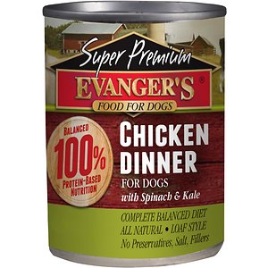 Evanger's Super Premium Chicken Dinner Grain-Free Canned Dog Food
