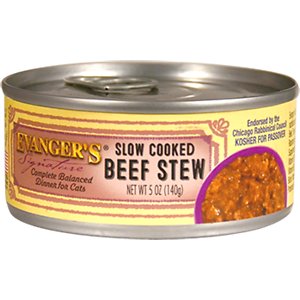 Evanger's Signature Series Slow Cooked Beef Stew Grain-Free Canned Cat Food