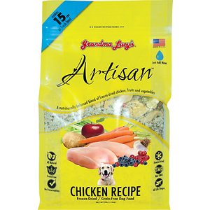 Grandma Lucy's Artisan Chicken Grain-Free Freeze-Dried Dog Food
