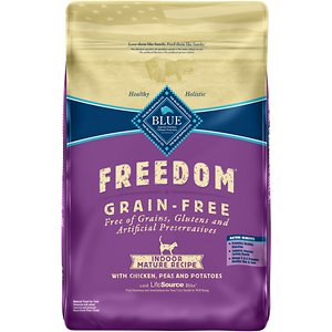 Blue Buffalo Freedom Indoor Mature Chicken Recipe Grain-Free Dry Cat Food
