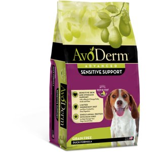 AvoDerm Natural Grain-Free Sensitive Support Duck Recipe Adult Dry Dog Food